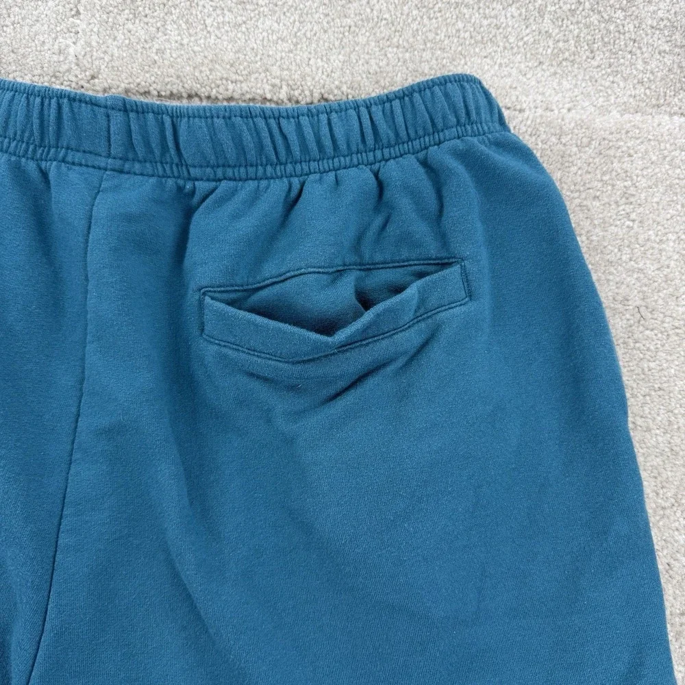 THE NORTH FACE Sweat Shorts Men's Medium Turquoise‎ Fleece Activewear Runner